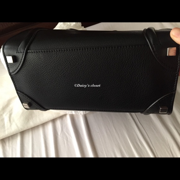 ✨✨SOLD✨✨Celine mini  black pebble leather - Picture 4 of 6